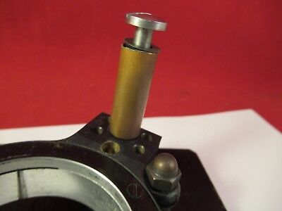 ANTIQUE BRASS ERNST LEITZ GERMANY STAGE MICROSCOPE PART AS PICTURED &P7-FT-80