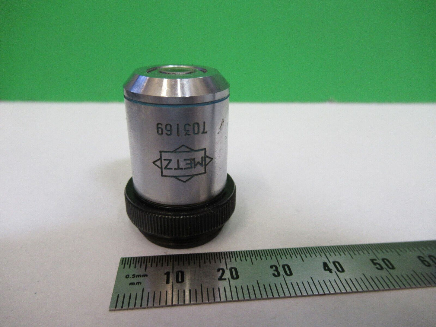 METZ  10X OBJECTIVE LENS MICROSCOPE PART AS PICTURED G5-A-100