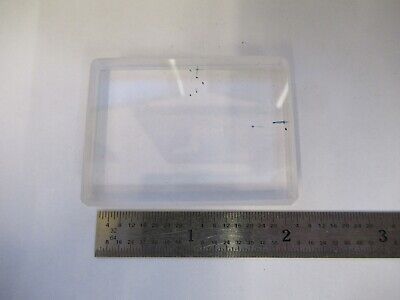 THICK SYNTHETIC QUARTZ PIEZO BLOCK RARE OPTICS AS PICTURED &W8-A-45