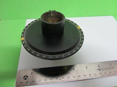 OPTICAL GAERTNER POLARIZER PRISM ROTABLE NORTHROP AS IS OPTICS BIN#65-06