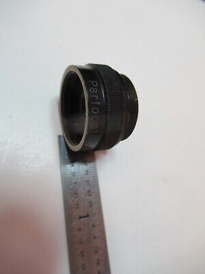 TIYODA TOKYO PARFOCAL CONVERTER 1X OBJECTIVE MICROSCOPE PART AS PICTURED P7-A-47