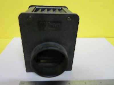 MICROSCOPE PART EMPTY NIKON LAMP HOUSING WITHOUT OPTICS AS IS BIN#U7-03