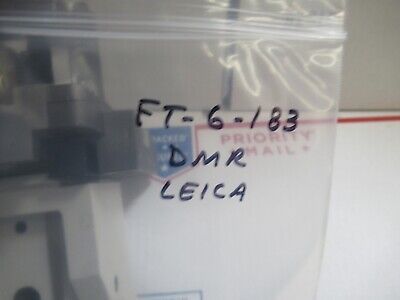 LEICA DMRB GERMANY STAGE TABLE HOLDER MICROSCOPE PART AS PICTURED &FT-6-183