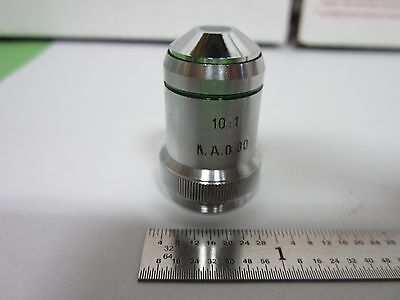 MICROSCOPE PART OBJECTIVE 10X OPTICS #A9-C-6