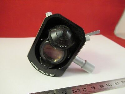 LEITZ WETZLAR GERMANY CONDENSER + IRIS MICROSCOPE PART AS PICTURED #FT-4-120