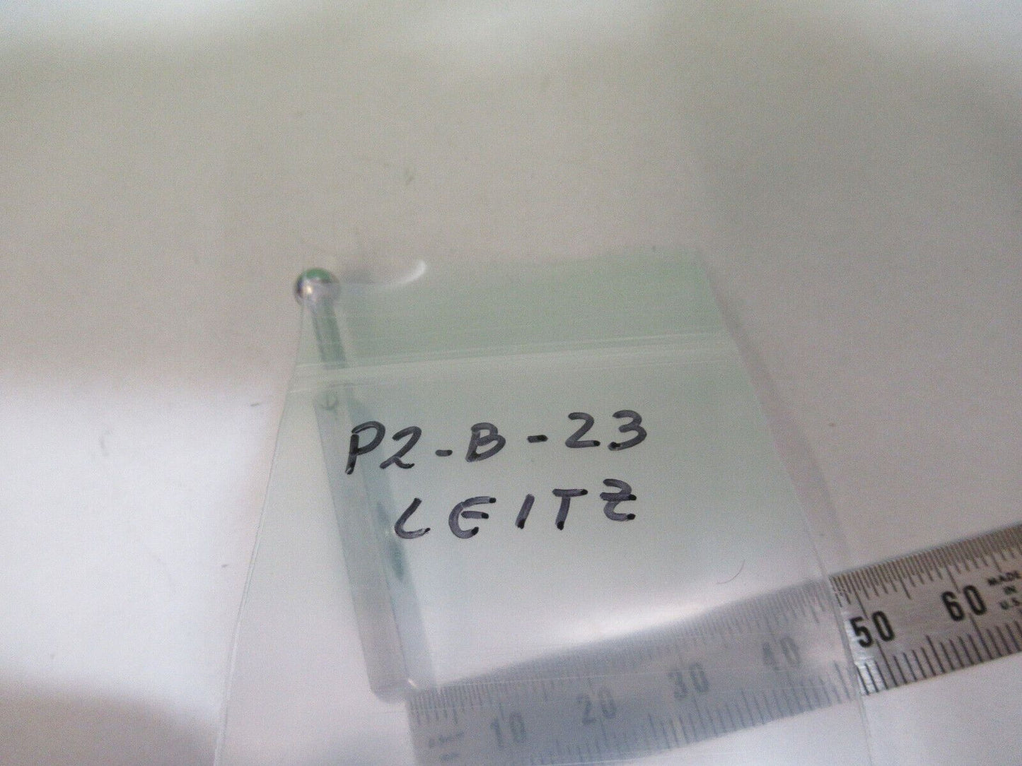 LEITZ WETZLAR POL SLIDE ROT I GIPS MICROSCOPE PART AS PICTURED P2-B-23