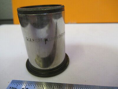 ANTIQUE BAUSCH LOMB EYEPIECE LENS MICROSCOPE PART AS PICTURED &A2-FT-93