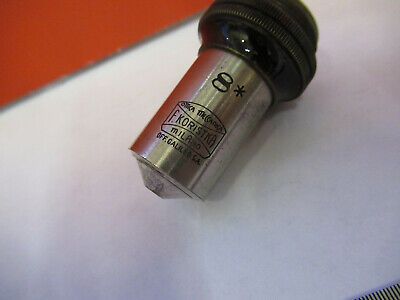 KORISTKA MILANO OBJECTIVE LENS MICROSCOPE PART AS PICTURED #82-A-03