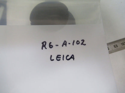 LEICA GERMANY IRIS DIAPHRAGM ASSEMBLY MICROSCOPE PART AS PICTURED #R6-A-102