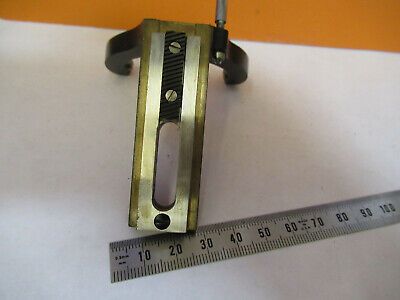 ANTIQUE SPENCER CONDENSER HOLDER  MICROSCOPE PART AS PICTURED &P5-A-88