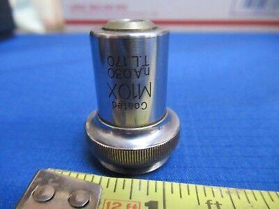 UNITRON JAPAN OBJECTIVE M10X OPTICS MICROSCOPE PART AS PICTURED &S1-A-15