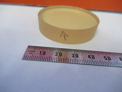 OPTICAL ZERODUR FLAT WEDGE OPTICS AS PICTURED #82-A-05