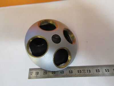 VICKERS UK ENGLAND NOSEPIECE MICROSCOPE PART AS PICTURED P3-A-34