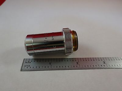 MICROSCOPE PART OBJECTIVE L32X LEITZ GERMANY OPTICS AS IS BIN#R2-C-08