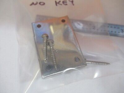 CARL ZEISS LOCK for MICROSCOPE WOOD CABINET WITHOUT KEY AS PICTURED &H8-C-14