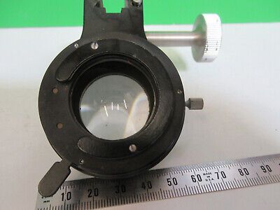 SPENCER AO VINTAGE CONDENSER + IRIS MICROSCOPE PART AS PICTURED Q9-A-58