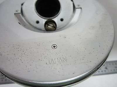 MICROSCOPE PART  OLYMPUS JAPAN NOSEPIECE ELECTRIC TURRET ?? AS IS BIN#R5-11