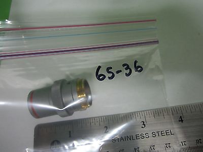 MICROSCOPE PART OBJECTIVE INDUSTRIAL BAUSCH LOMB 5X OPTICS AS IS BIN#65-36