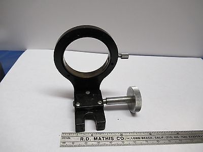 ANTIQUE BAUSCH LOMB BRASS CONDENSER HOLDER MICROSCOPE OPTICS AS PICTURED &85-69