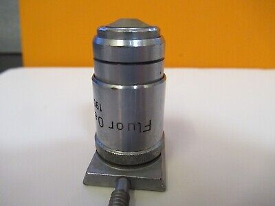 REICHERT AUSTRIA OBJECTIVE 90X /190 FLUOR MICROSCOPE PART AS PICTURED &W2-B-50