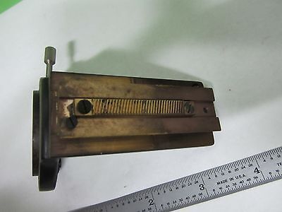 MICROSCOPE PART M20 WILD HEERBRUGG SWISS CONDENSER HOLDER AS IS BIN#S3-10