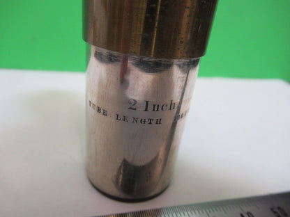 ANTIQUE BAUSCH LOMB "2 INCH" EYEPIECE OPTICS MICROSCOPE PART AS PICTURED P2-B-53