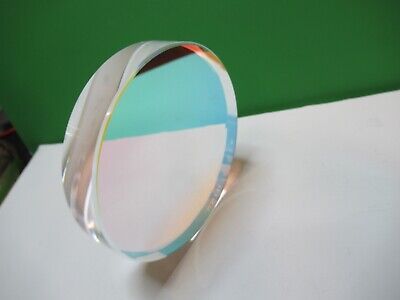 OPTICAL FLAT FUSED SILICA ZYGO 3" DIA small blemish OPTICS AS PICTURED #15-A-81