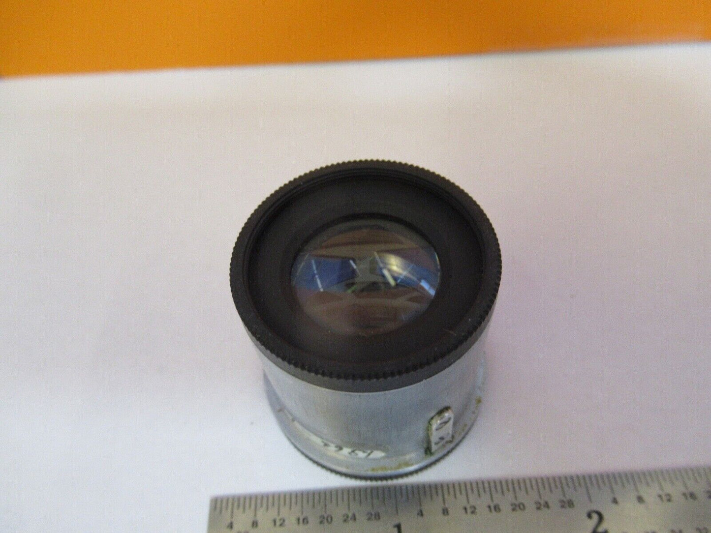 BAUSCH LOMB POL OPTICS EYEPIECE 10X LENS MICROSCOPE PART AS PICTURED &27-A-35