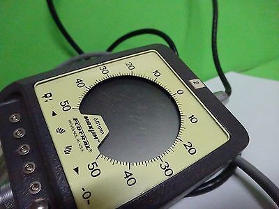 METROLOGY GAUGE FEDERAL DEI-75110 0.01mm MICROMETER LASER OPTICS AS IS BIN#67-10