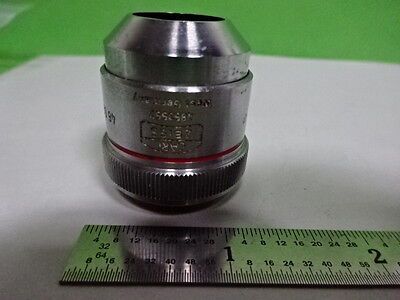 MICROSCOPE PART OBJECTIVE CARL ZEISS GERMANY EPIPLAN HD 4X OPTICS AS IS #4T-B-03