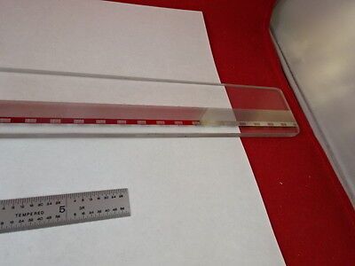 MICROSCOPE PART HEIDENHAIN GERMANY LONG GLASS POSITIONING OPTICS AS IS B#M8-D-06