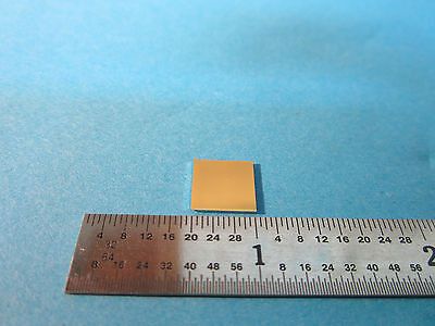 OPTICAL GOLD PLATED INFRARED MIRROR SILICON SUBSTRATE LASER OPTICS BIN#23