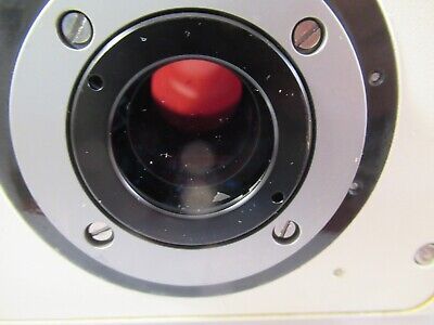 ZEISS GERMANY TRINOCULAR HEAD OPTICS 452910 MICROSCOPE PART AS PICTURED 10-A-11