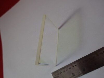 OPTICAL DICHROIC COATED BEAM SPLITTER FLAT OPTICS AS PICTURED &94-59