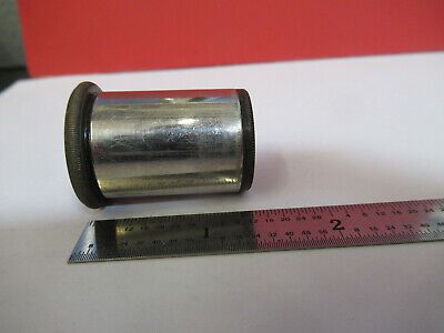 ANTIQUE ERNST LEITZ  "3" EYEPIECE MICROSCOPE PART OPTICS AS PICTURED #B1-A-50