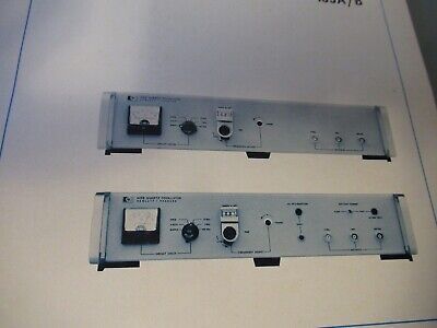 VINTAGE MANUAL HP 105A/B QUARTZ OSCILLATOR FREQUENCY STANDARD 1973 AS PICTURED