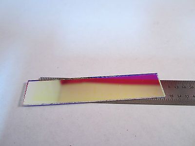 OPTICAL RECTANGULAR COATED MIRROR FILTER LASER OPTICS BIN #4B-22 iv