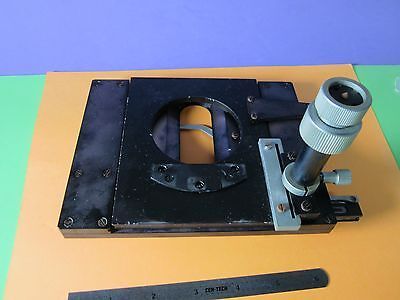 MICROSCOPE PART DIALUX LEITZ GERMANY STAGE SLIDE MICROMETER AS PICTURED BN#36