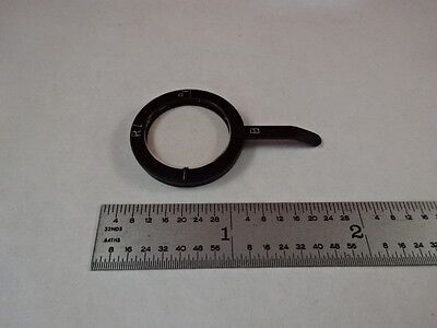 MICROSCOPE PART ZEISS POLARIZER RETARDER SLIDE POL OPTICS AS IS #T2-B-16