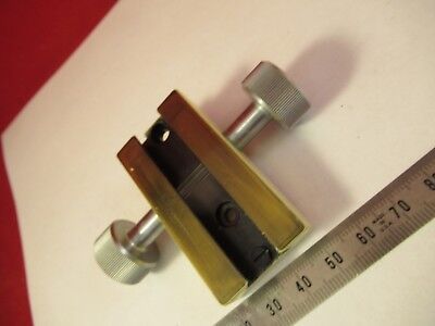 WILD SWISS M11 BRASS MICROMETER ASSEMBLY MICROSCOPE PART AS PICTURED &FT-4-114