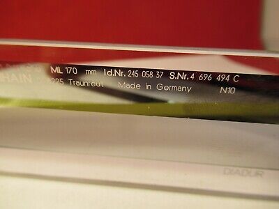 HEIDENHAIN DIADUR OPTICAL POSITIONING RULER MICROSCOPE PART AS PICTURED &1E-B-91