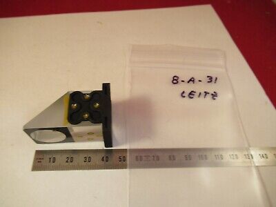 LEITZ GERMANY GLASS PRISM HEAD OPTICS MICROSCOPE PART AS PICTURED &8-A-31