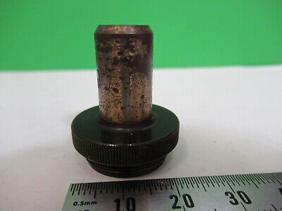 ANTIQUE CARL ZEISS GERMANY "A" OBJECTIVE MICROSCOPE PART AS PICTURED &Z1-A-32