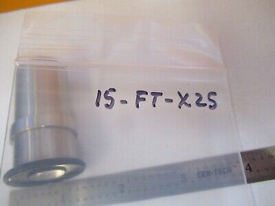 CARL ZEISS JENA GERMANY EYEPIECE "2" MICROSCOPE PART AS PICTURED &15-FT-X25