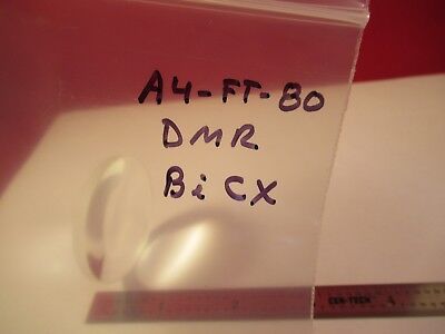 LEICA DMR GERMANY ILLUMINATOR Bi CX GLASS LENS MICROSCOPE PART OPTICS &A4-FT-80