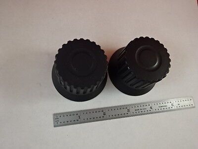 MICROSCOPE PART LEICA DMRXA PLASTIC KNOBS AS IS B#J2-B-03