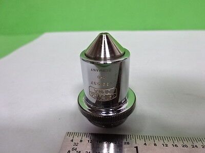 MICROSCOPE PART OBJECTIVE CARL ZEISS GERMANY APO 30X [dirty] OPTICS AS IS #AE-22