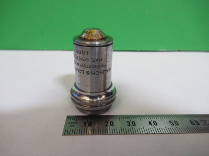 BAUSCH LOMB 91X OBJECTIVE OPTICS LENS MICROSCOPE PART as pictured Q5-B-06