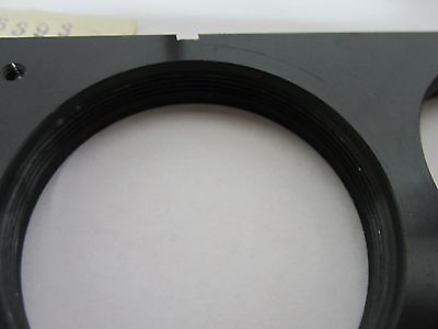 MICROSCOPE PART LEITZ 736393 LENS FILTER SLIDE HOLDER OPTICS AS IS BIN#J8-11