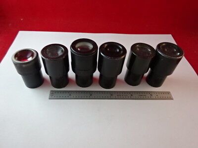 for parts LOT EYEPIECES OPTICAL AO BL MICROSCOPE PART OPTICS AS IS #54-A-11